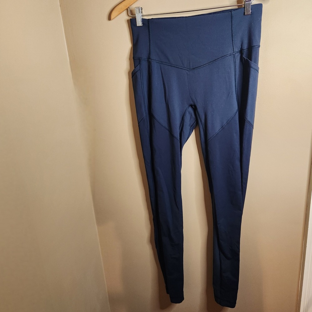 Lululemon All The Right Places Pant II Midnight Navy Blue Leggings Size 8 28"
